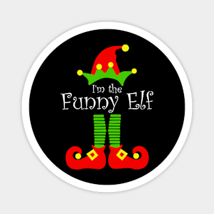 I'm The Funny  Cute Elf Christmas Gifts for Women Kids Boys Girls Magnet